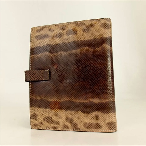 Authentic Gucci Agenda Holder Diary Snake Pattern leather - Picture 5 of 16